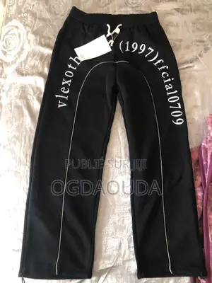 Pantalon De Survêtement Noir De Style Streetwear Coupe Oversize