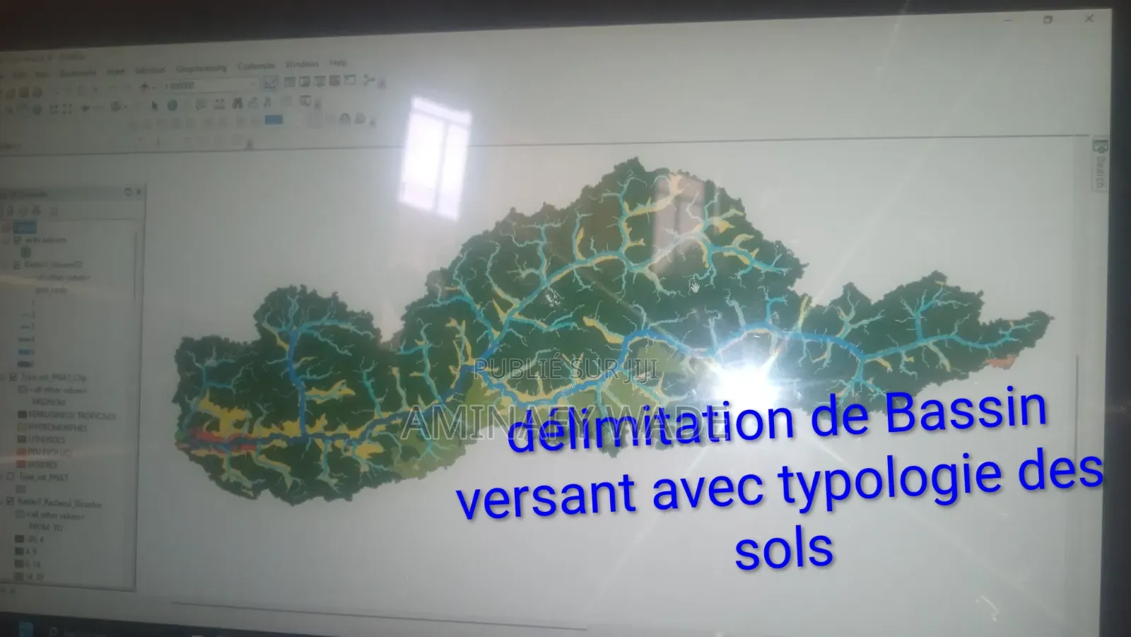 Géo Et Design by Mina (Cartographie Et Délimitation De Bassin Versant)