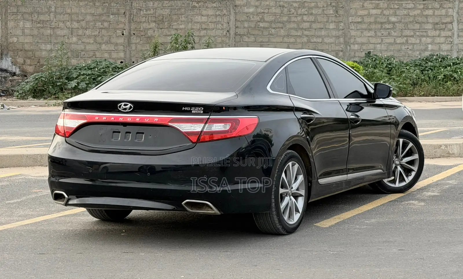Hyundai Grandeur 2017 Noir