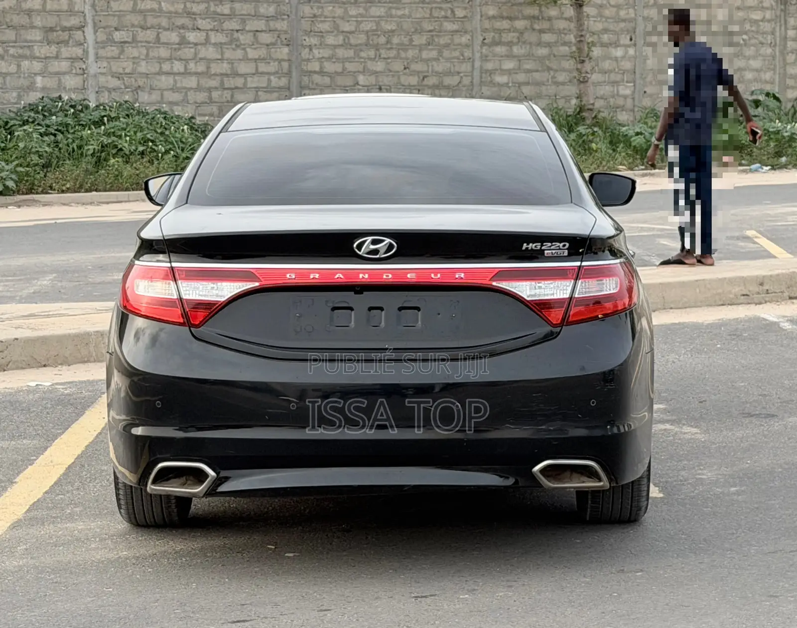 Hyundai Grandeur 2017 Noir