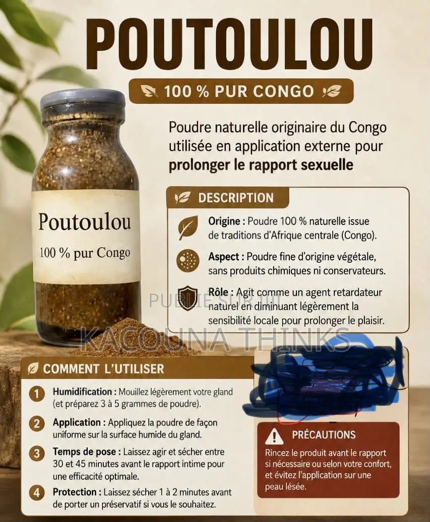 Poudre Poutoulou Aphrodisiaque