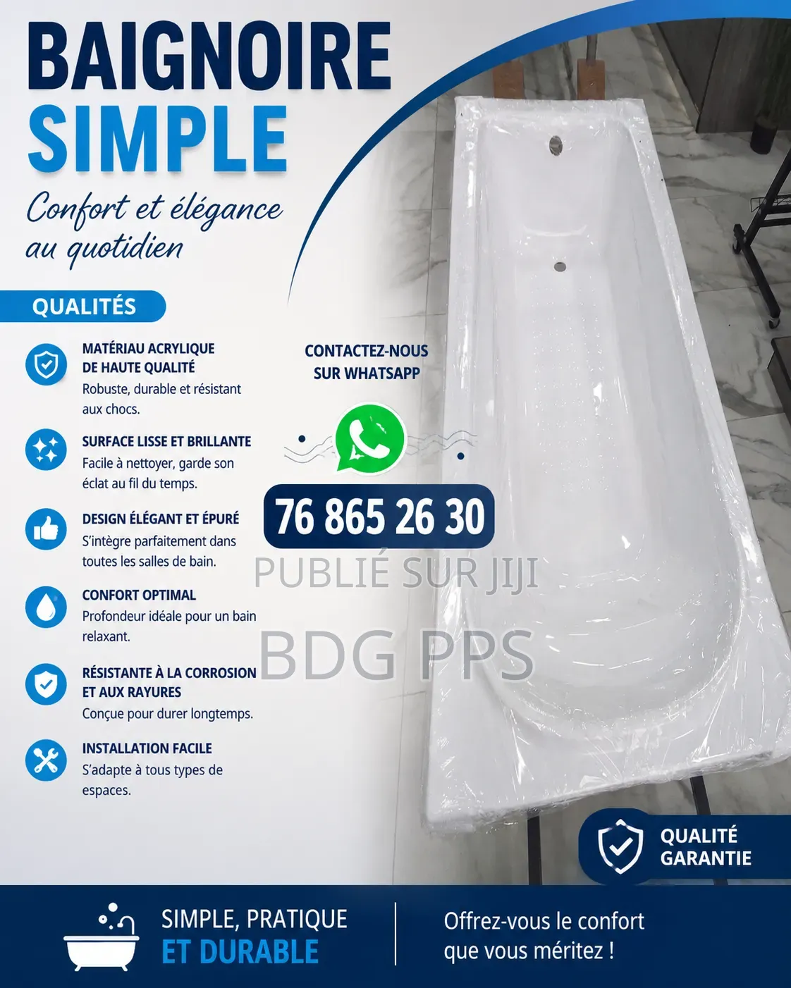 Baignoire Simple