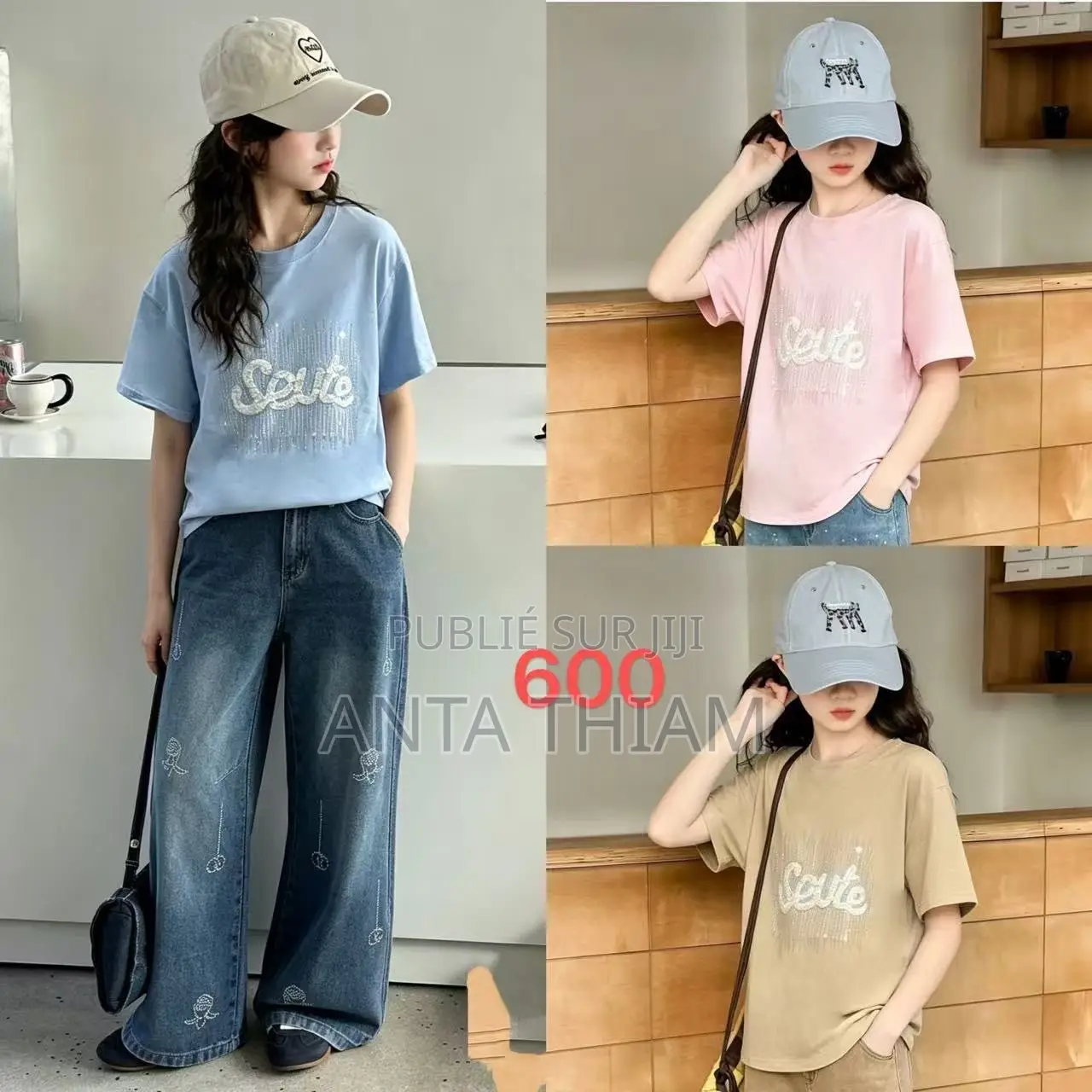 Ensemble Boy Freind Et T-Shirt