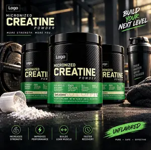 Créatine Monohydrate en Poudre 300g Sans Saveur Complément Sportif