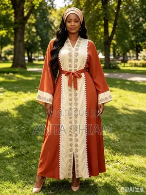 Abaya Émeraude