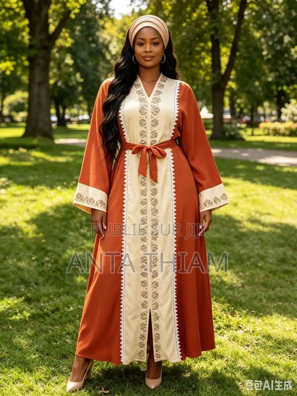 Abaya Émeraude