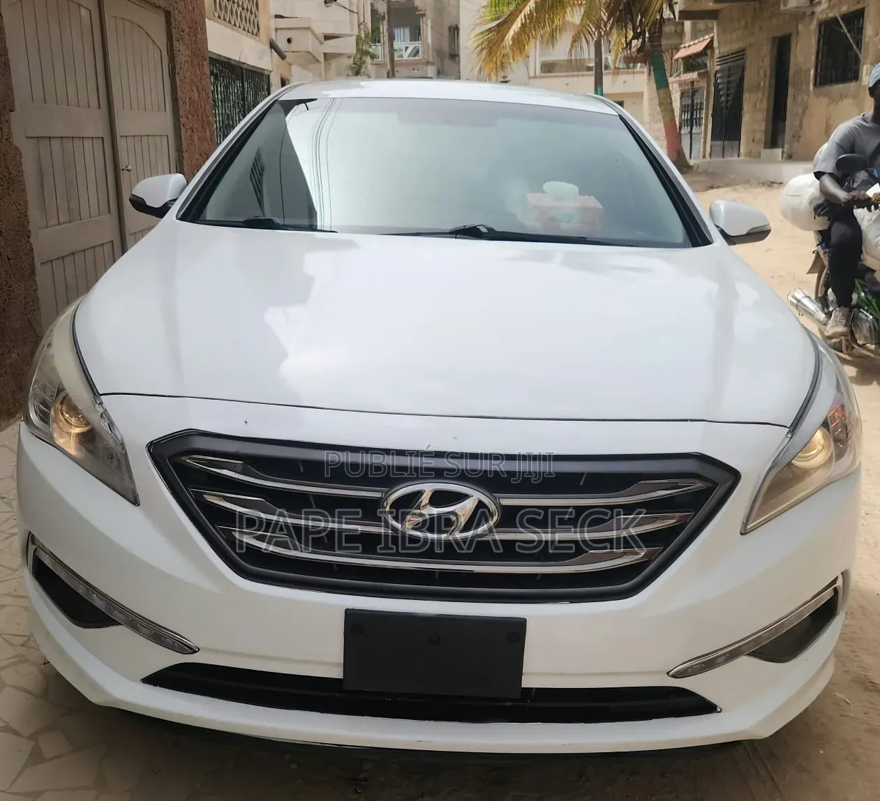 Hyundai Sonata ECO Sedan FWD (1.6L 4cyl 7A) 2016 Blanc