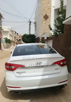 Hyundai Sonata ECO Sedan FWD (1.6L 4cyl 7A) 2016 Blanc
