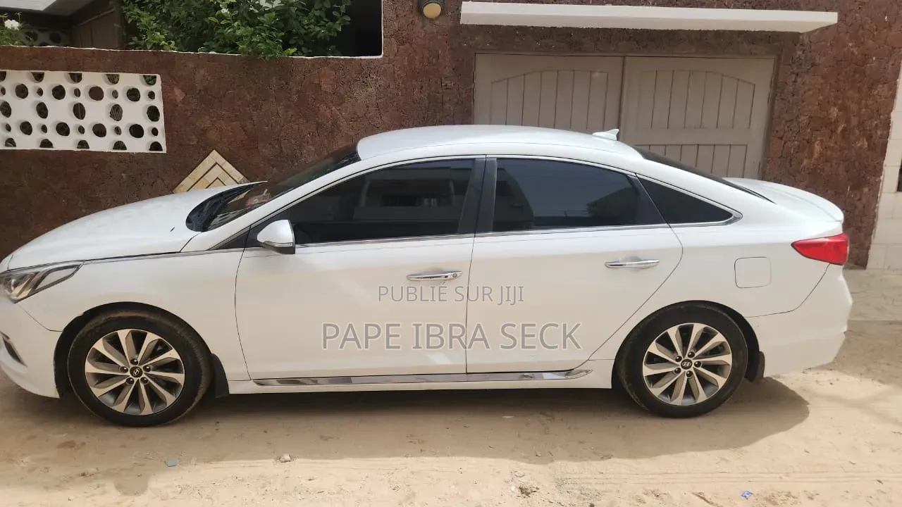 Hyundai Sonata ECO Sedan FWD (1.6L 4cyl 7A) 2016 Blanc