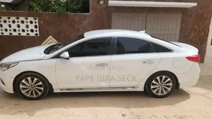 Hyundai Sonata ECO Sedan FWD (1.6L 4cyl 7A) 2016 Blanc