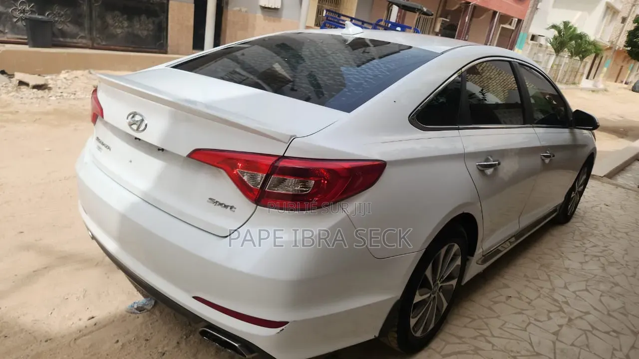 Hyundai Sonata ECO Sedan FWD (1.6L 4cyl 7A) 2016 Blanc