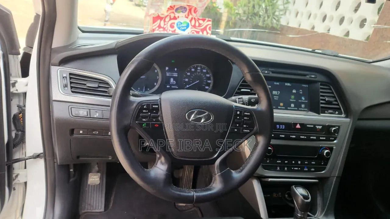 Hyundai Sonata ECO Sedan FWD (1.6L 4cyl 7A) 2016 Blanc