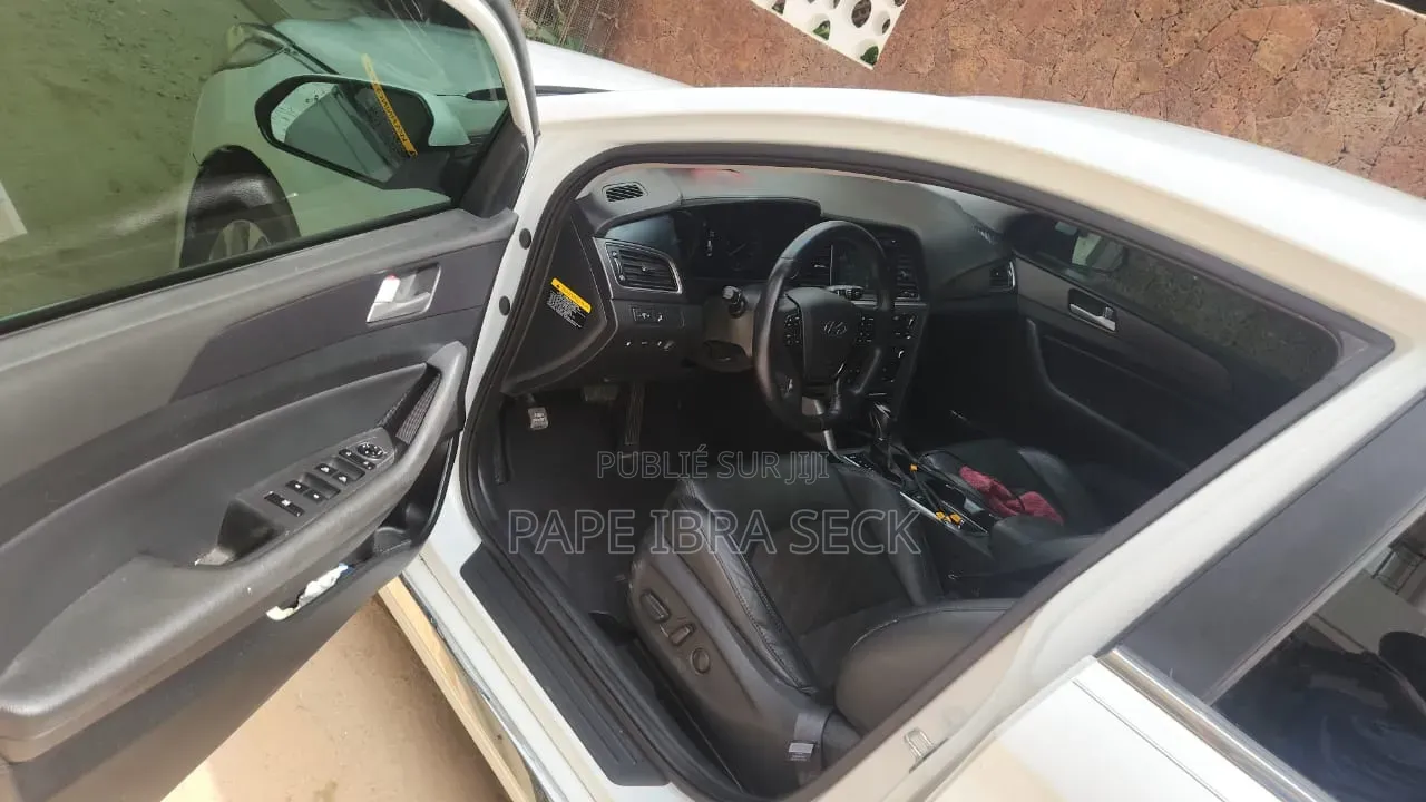Hyundai Sonata ECO Sedan FWD (1.6L 4cyl 7A) 2016 Blanc