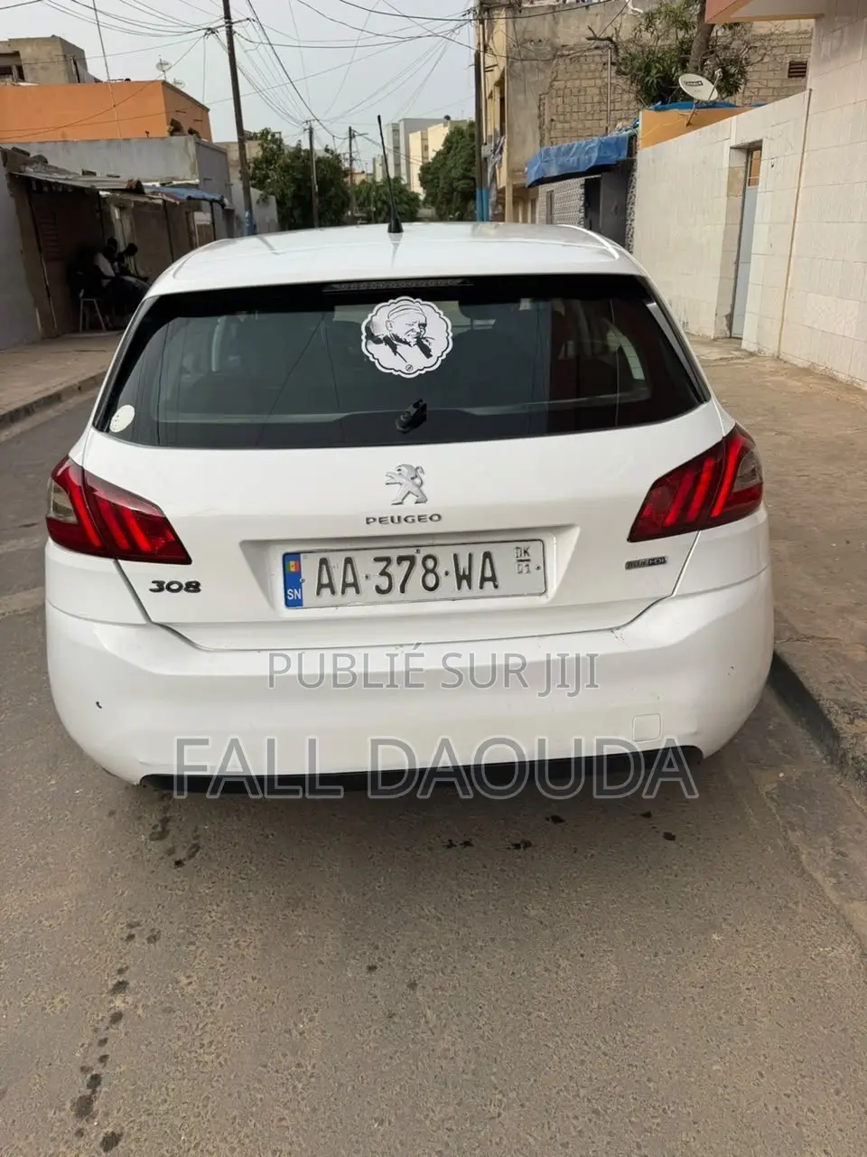 Peugeot 308 2016 Blanc
