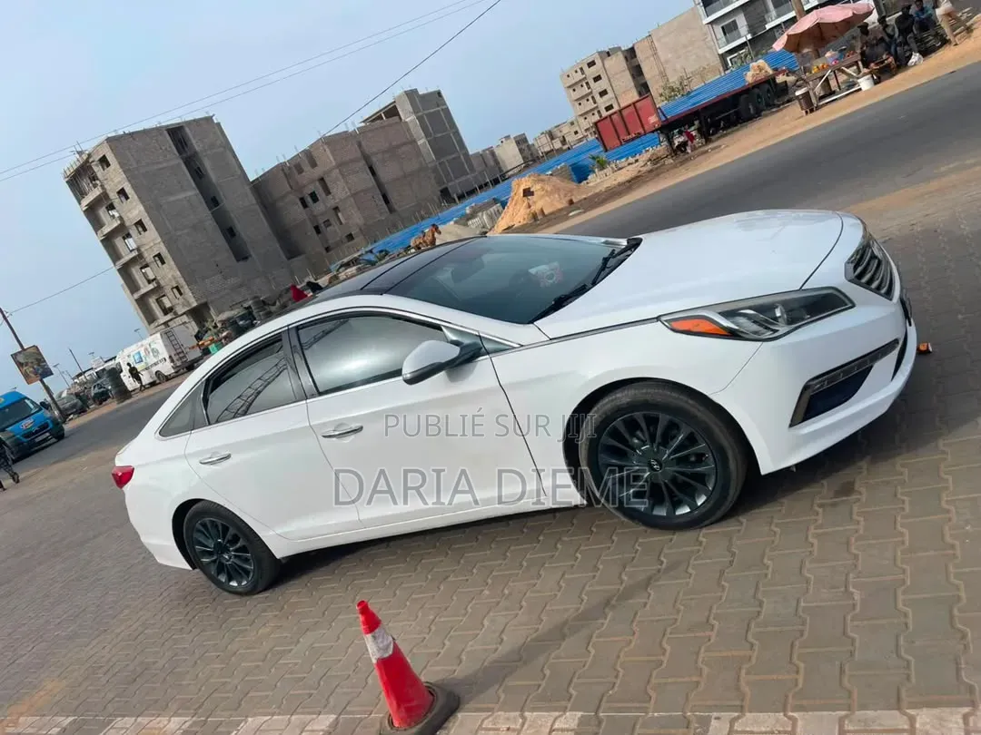 Hyundai Sonata 2015 Blanc