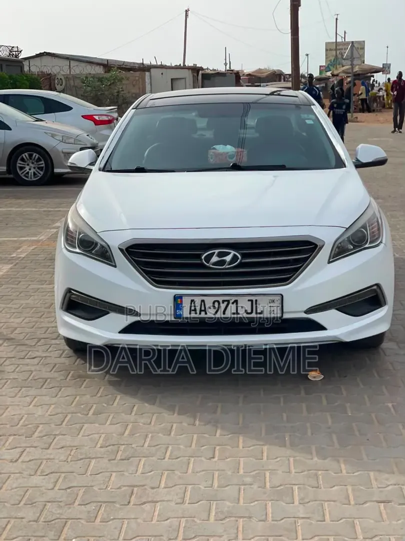 Hyundai Sonata 2015 Blanc