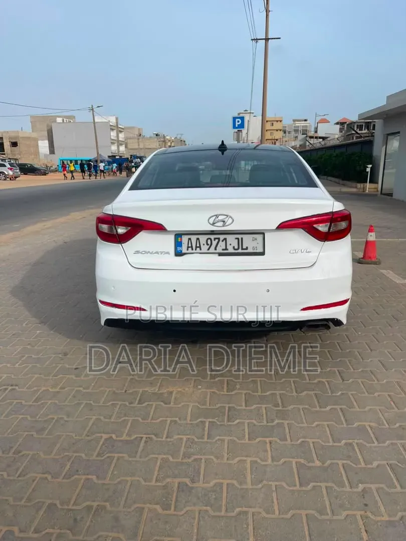 Hyundai Sonata 2015 Blanc