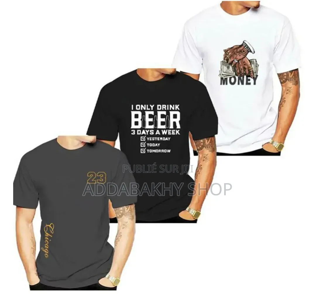 Lot De 3 Tshirts Homme