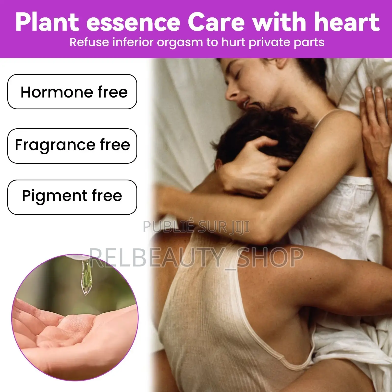 Gel Excitation Orgasme Pour Femmes, Couples