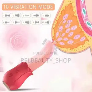 Stimulateur Orgasme Vibrateur Électrique Puissant Langue Et Léchage