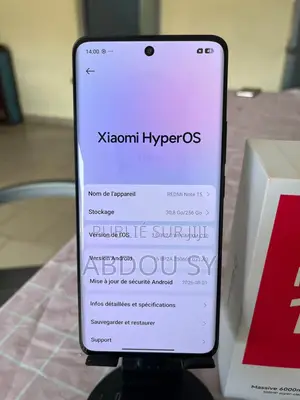 Nouveau Xiaomi Redmi Note 15 256 GB Noir