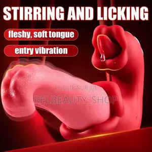 Vribo 3 en 1 Stimulateur Clitoridien Avec Léchage Super Puissant