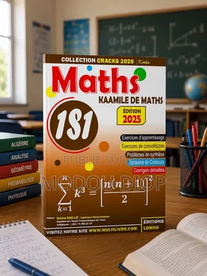 Collection Cracks 2025 – Maths 1ère S1 | Kaamile De Maths