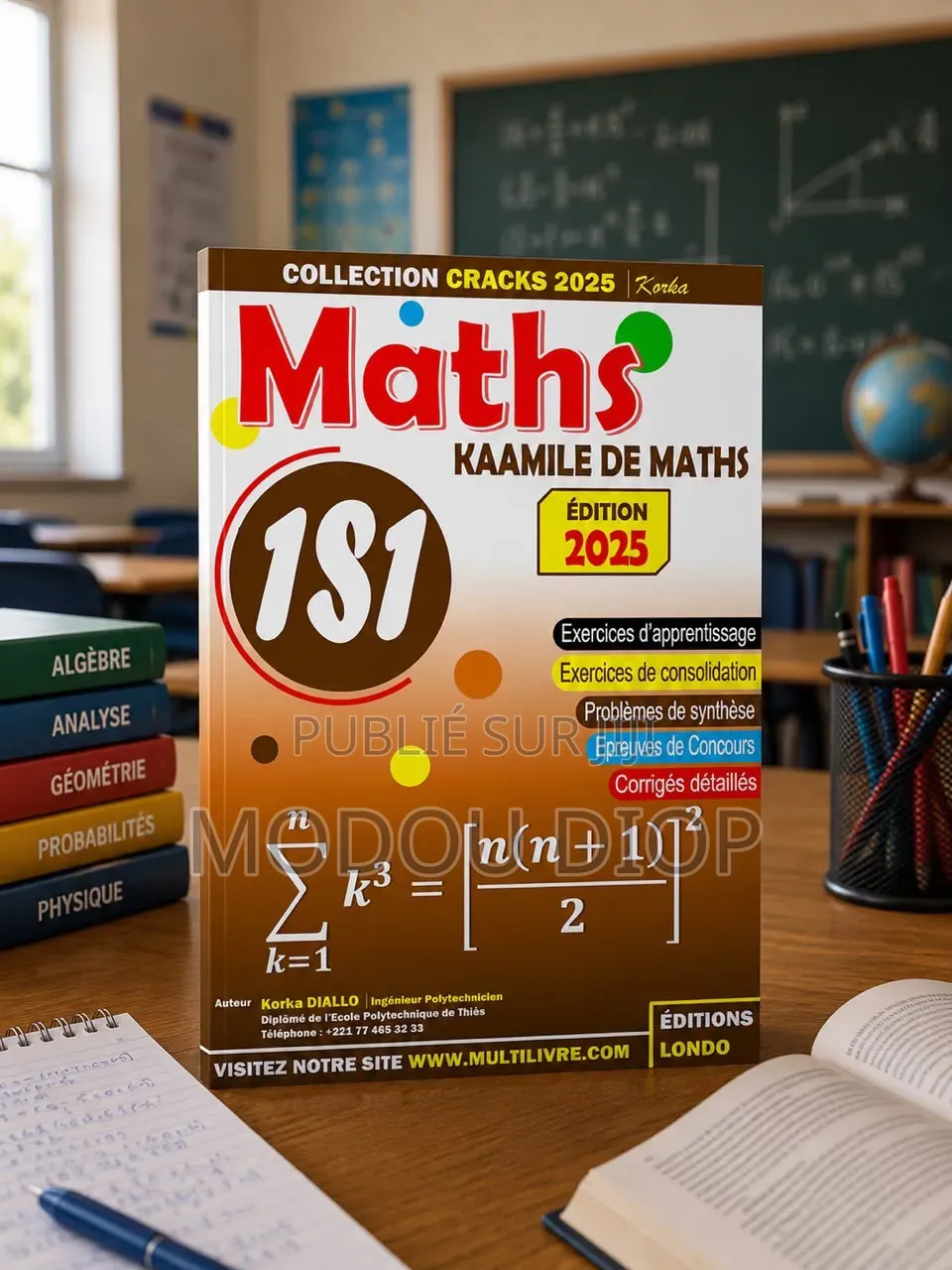 Collection Cracks 2025 – Maths 1ère S1 | Kaamile De Maths