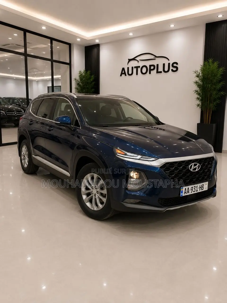 Hyundai Santa Fe SE 2.4 AWD 2019 Bleu