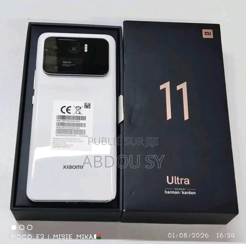 Nouveau Xiaomi Mi 11 Ultra 512 GB Blanc