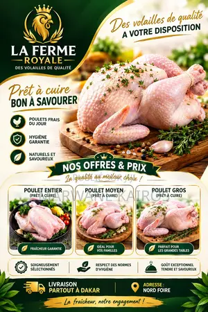 Des Poulets De Qualité À Votre Disposition