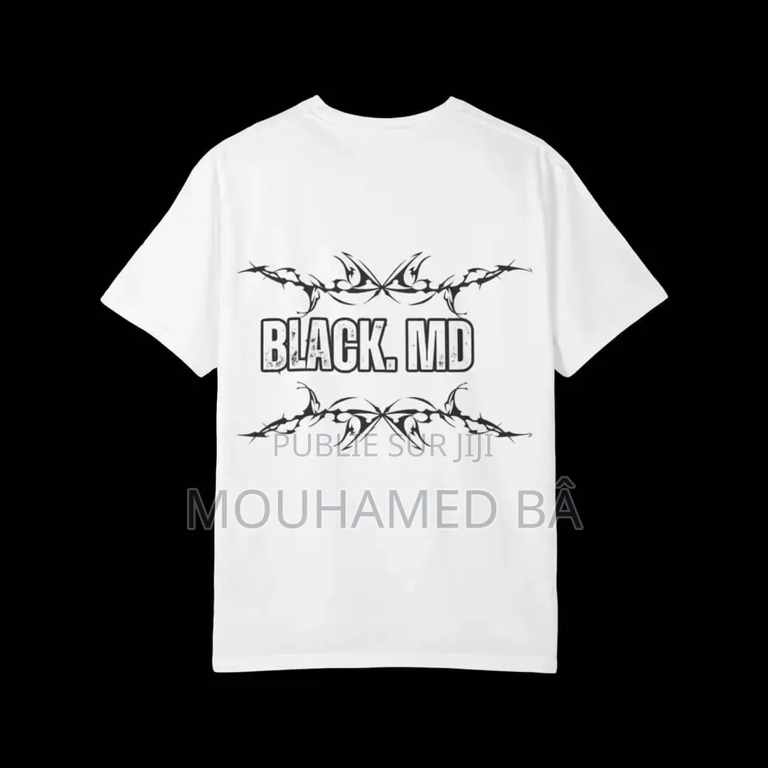 T-Shirt Black.MD Noir