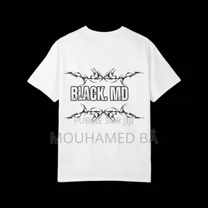 T-Shirt Black.MD Noir