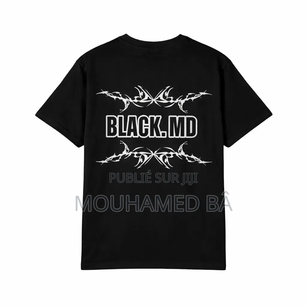T-Shirt Black.MD Noir