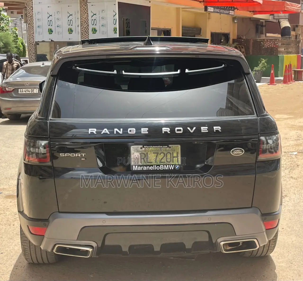 Land Rover Range Rover Sport 2020 Noir