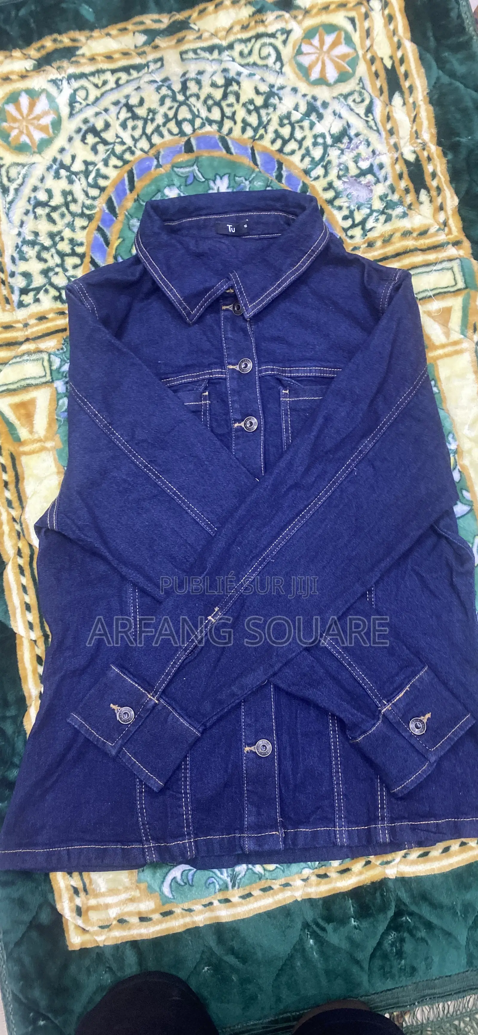 Veste en Jean Ajustée De Marque TU