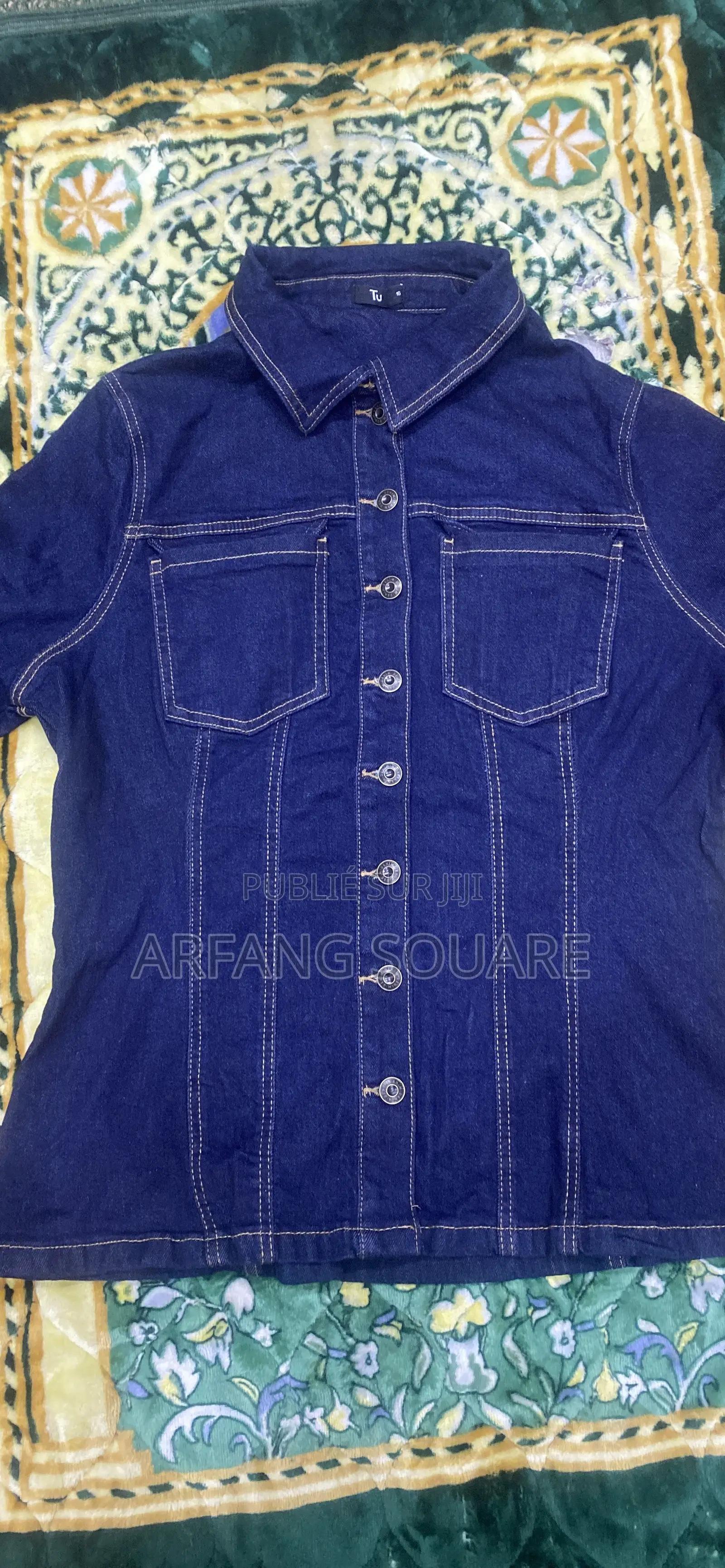 Veste en Jean Ajustée De Marque TU