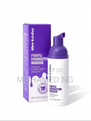 Mousse Correctrice Violette Pour Dents – Slow Sunday