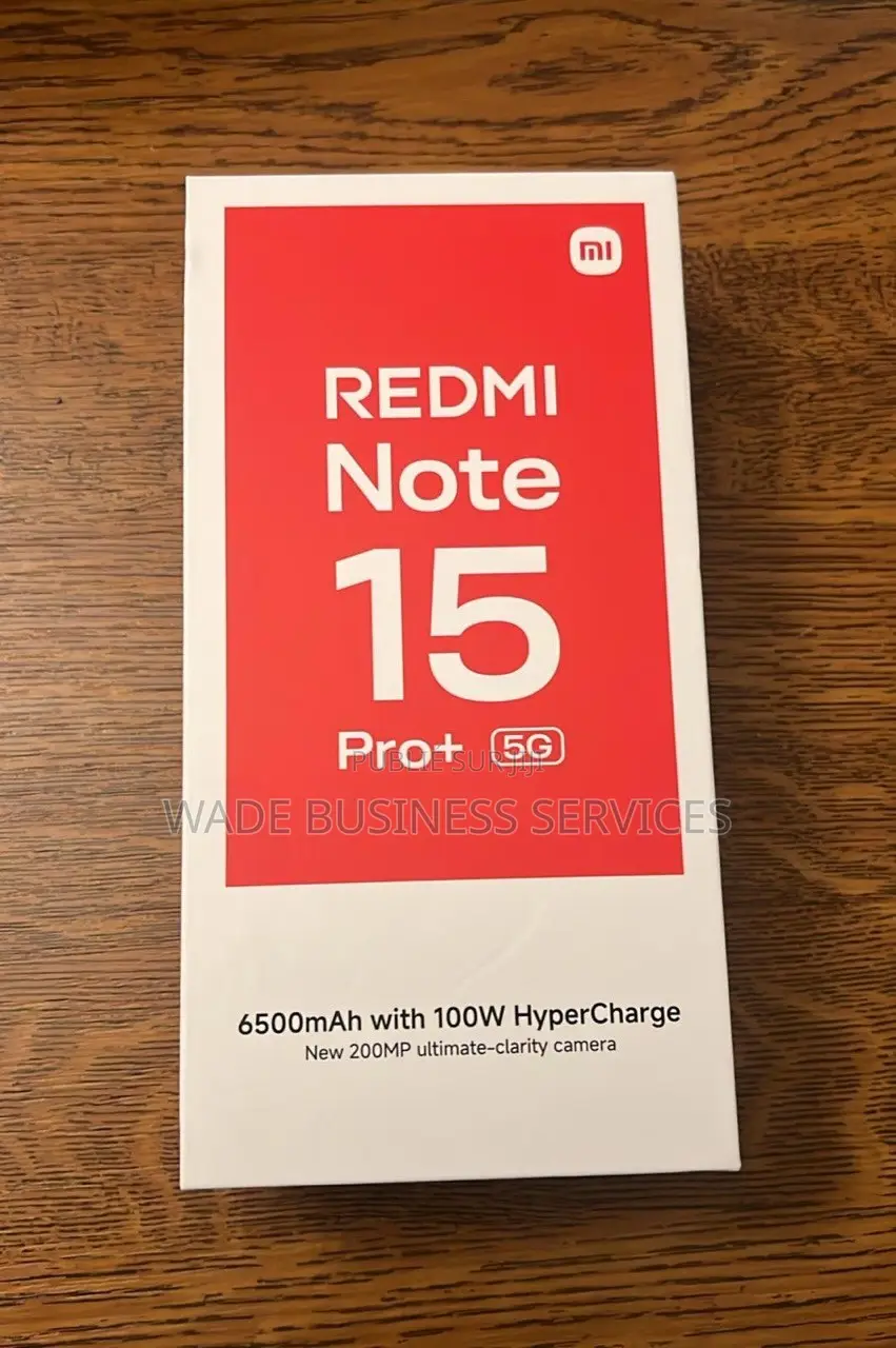 Nouveau Xiaomi Redmi Note 15 Pro+ 512 GB Autre