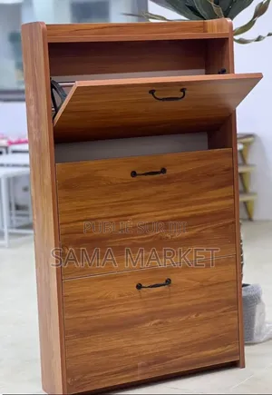 Armoire De Rangement Pour Chaussures Avec 3 Tiroirs