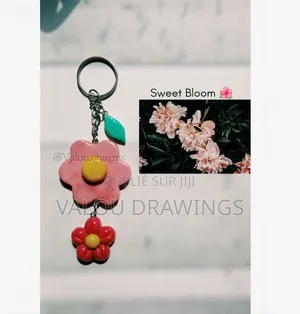 Sweet Bloom / Porte Clé Fait Main