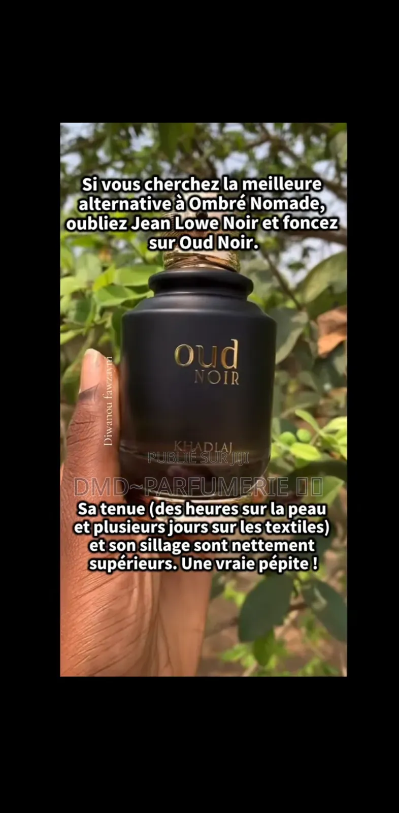 Parfum Oud Noir