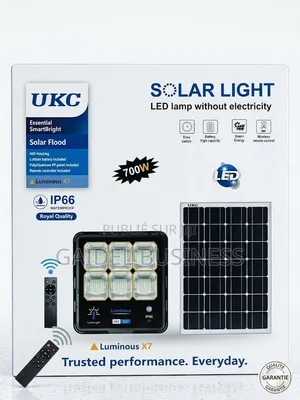 Projecteur Solaire Led 700w Ukc