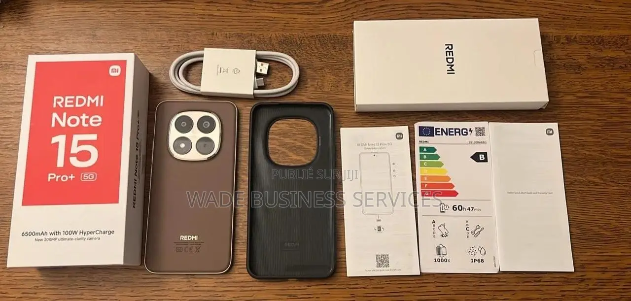 Nouveau Xiaomi Redmi Note 15 Pro+ 512 GB Autre
