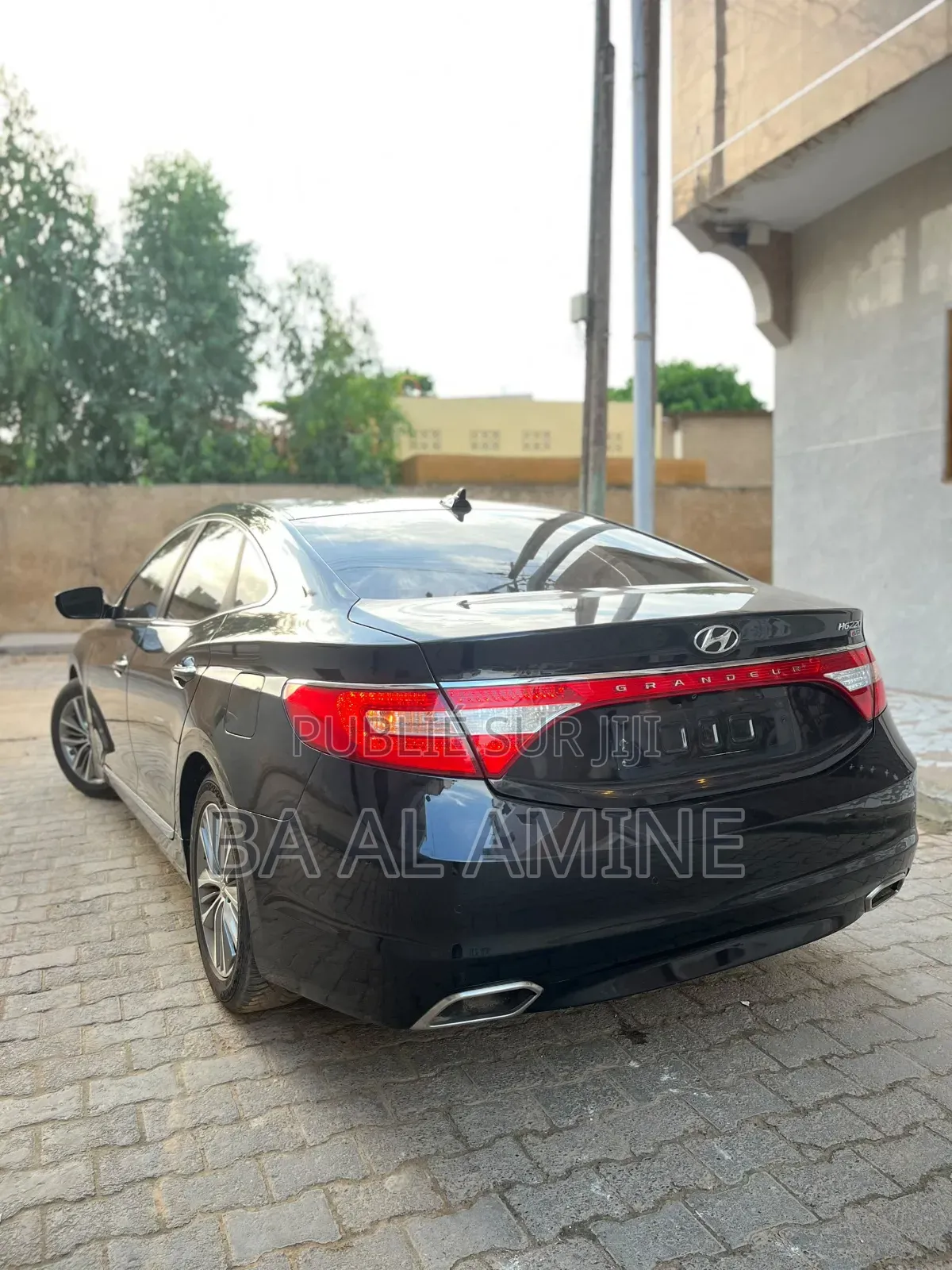 Hyundai Grandeur 2016 Noir