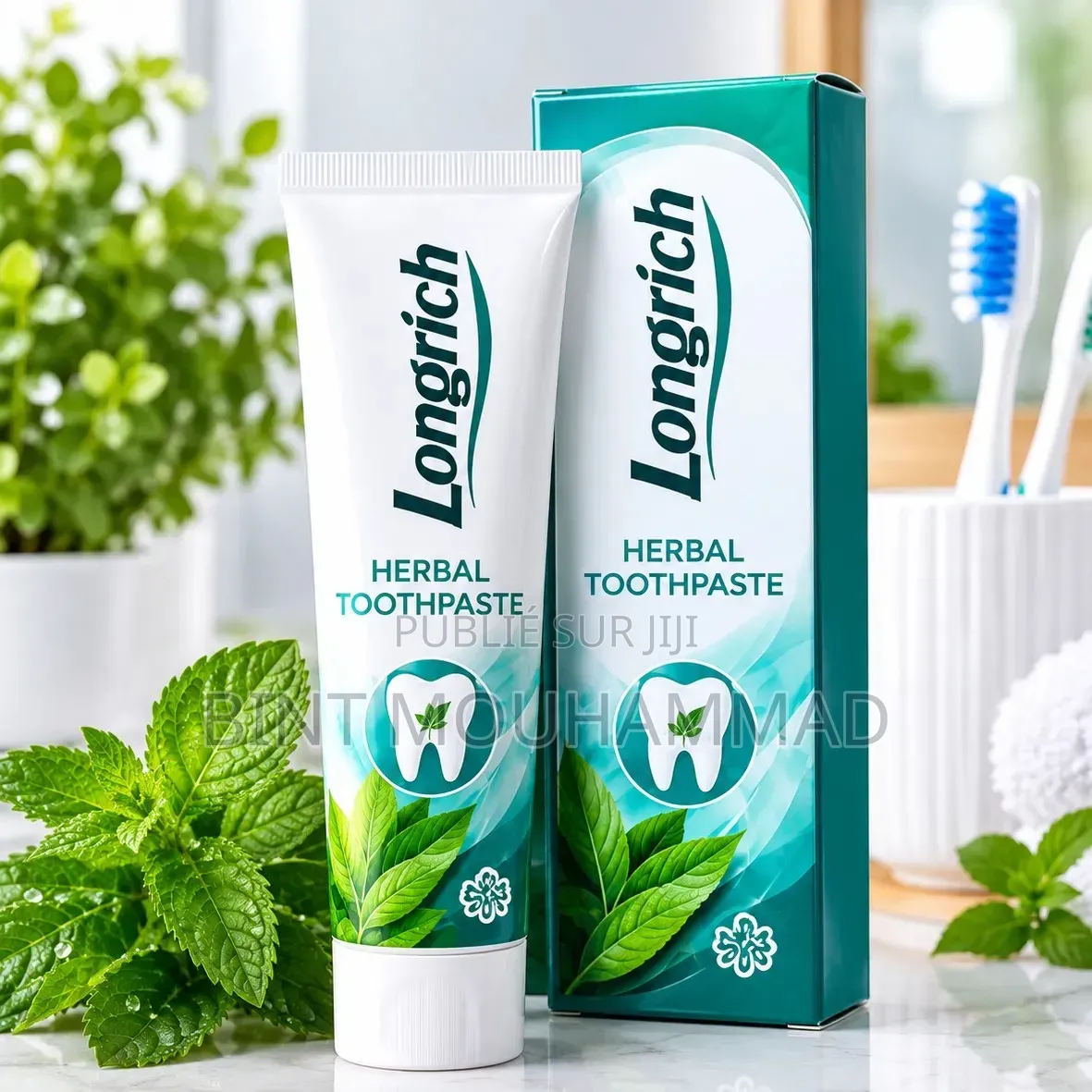 Dentifrice Longrich Herbal – Hygiène Bucco-Dentaire
