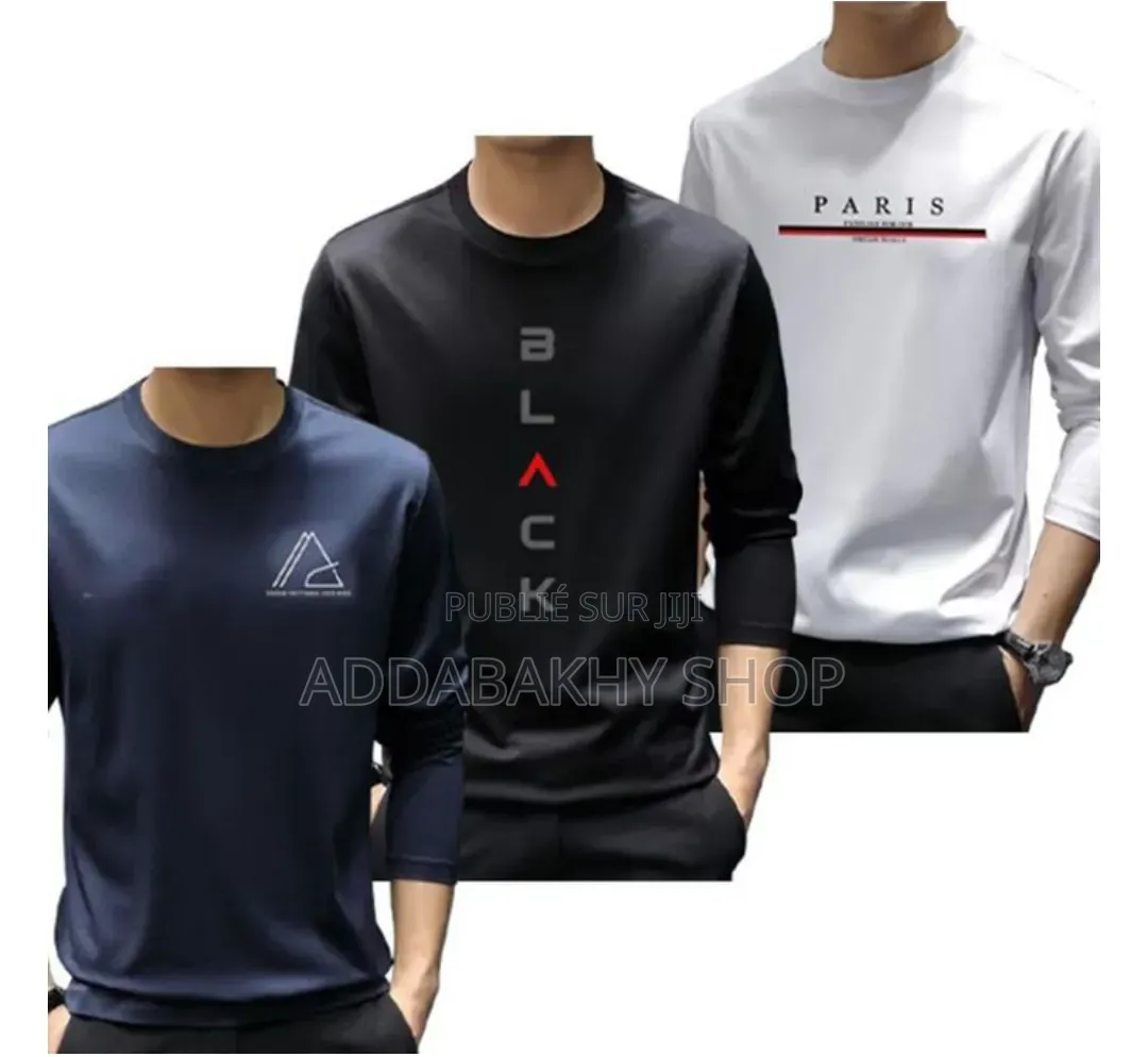 Lot De 3 Tshirts Longue Manches