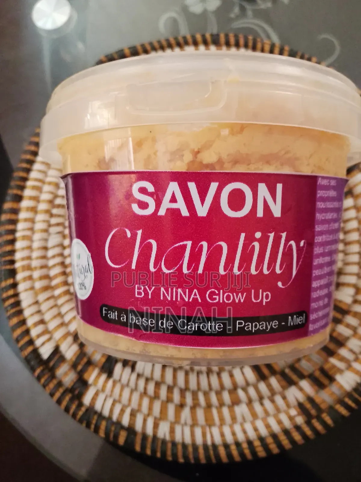 Savon Chantilly Grand Modèle