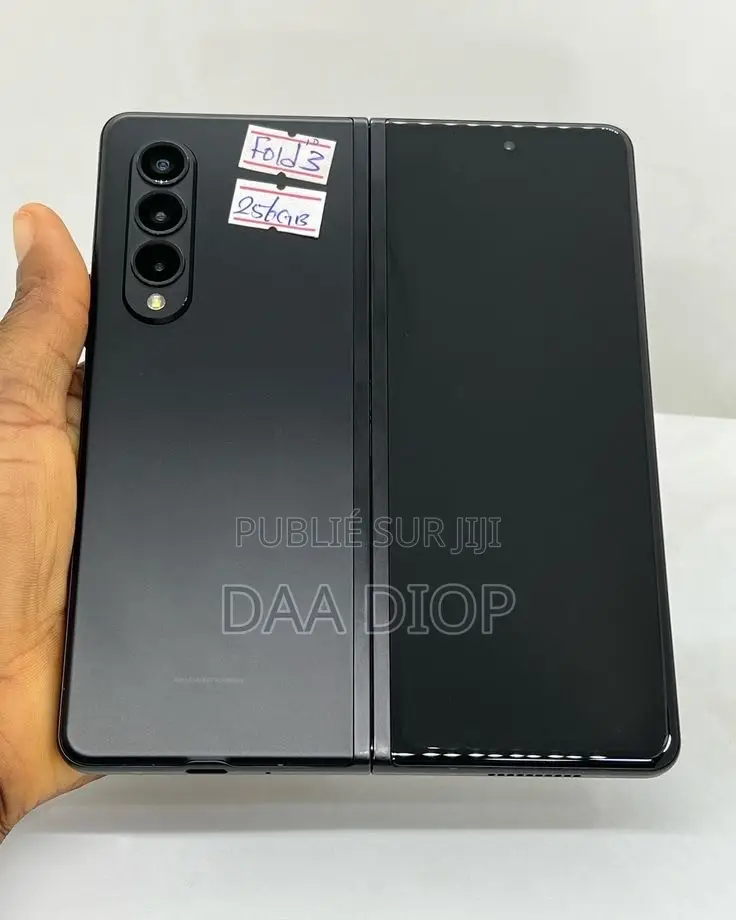 Nouveau Samsung Galaxy Z Fold 3 256 GB Noir