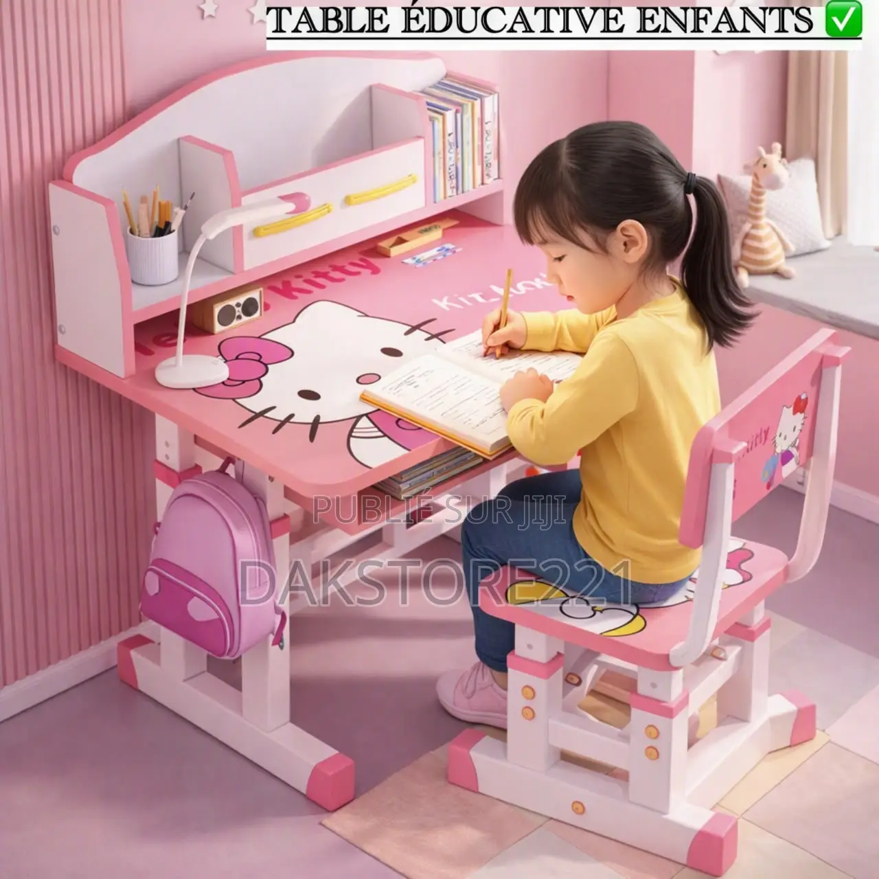 Table Bureau Avec Chaise Pour Enfants